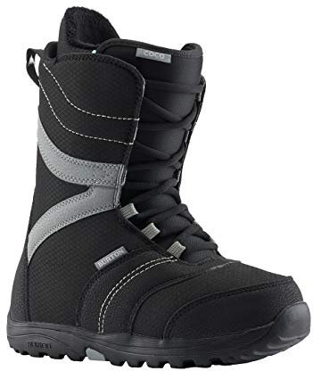 Burton Damen Coco Black Snowboard Boot, Schwarz, 39 EU(Herstellergröße: 5.5)