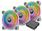 Riing Quad 14 RGB 3 Pack White Edition(Fan + Controller)