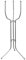 We Can Source It Ltd - Stainless Steel Folding Bucket Stand Bar Accessories Champagne Restaurant