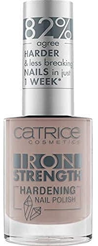 Catrice Iron Strength Hardening Nail Polish, Nailpolish, Nagellack, Nr. 06 Smokey Quartz, nude, für weiche Nägel, härtend, glänzend, ohne Aceton, vegan, Mikroplastik Partikel frei (10ml)