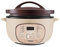 Tianji DSG-TZ30 Electric Clay Pot Slow Cooker for Claypot Rice and Casserole Porridge, Ceramic Casserole Cooking Pot with Unglazed Porcelain, Suitable for Stove, 3L