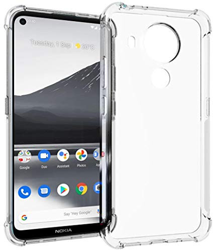 iMoshion Shockproof Hülle - Geeignet für Nokia 5.4, Nokia 3.4 - Transparent