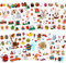 HOWAF Osteraufkleber für Kinder Kleinkinder Osterhasen Blumen Küken Ostereier Aufkleber Oster Sticker Set Osterdeko Aufkleber für Jungen Mädchen Ostern basteln Kinder Ostergeschenk & Osterhandwerk
