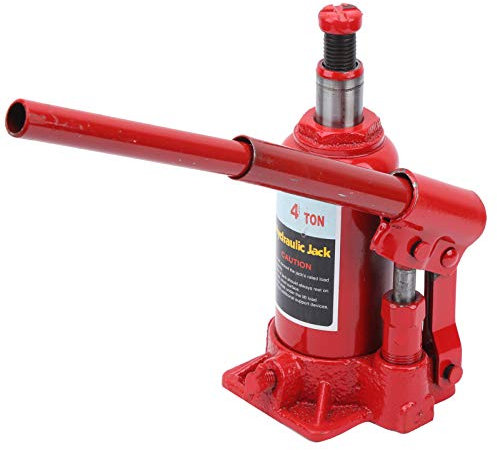Auto Car Lifting Jack, 4 Ton Hydraulic Jack Bottle Repair Tire Replacing Tool, Maximum Height: 10.6inch