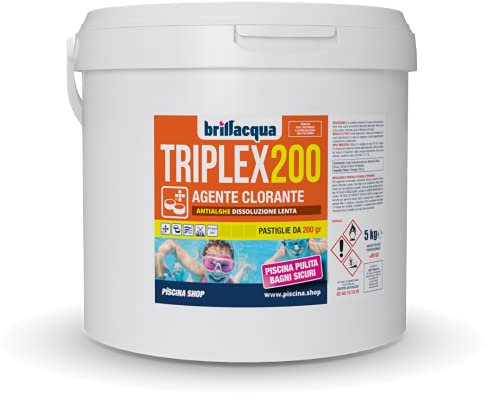Brillacqua Triplex Pastiglie Multiazione da 200gr – 5 Kg