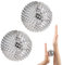 Igelball,Massageball, 2pcs 32mm Magnetische Akupressurkugeln, Akupressur Massagegerät,Triggerpunkt Massagebälle, Gymnastikball,Fußmassage Balls,Fingermassagegeräte,Igelball Massageball Set
