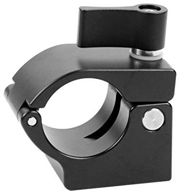 FEICHAO 22 mm/25 mm Doppelgriff Rohrschelle Universal Anti-Lose Verbindungsarm kompatibel mit Zhiyun Crane2 Plus Crane V2 Gimbal Stabilisator (25 mm Rohrklemme)