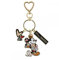 Enesco Disney Britto Midas Mickey Mouse Holding Flowers Porte-clés, 14 cm, multicolore, 14 cm, Multicolore., 5.5 Inches