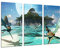 DKORARTE Modernes Fotofilm, Avatar 2, Wassersinn, Avatare, Wasserdrache, Inseln, 97 x 62 cm, Ref. 27401