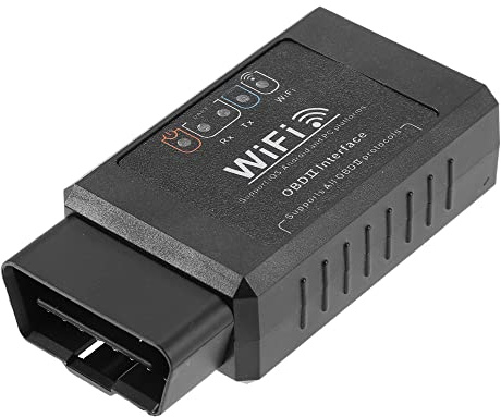 X AUTOHAUX OBD2 Scanner Engine Code Reader V1.5 for Car WIFI Black | Universal, Automotive diagnostic tool, Erase check engine light, for Car WIFI Code Reader