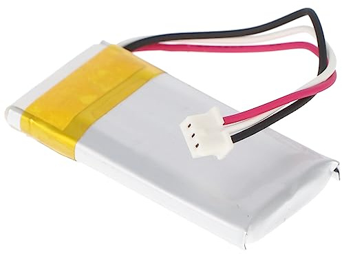 Akku kompatibel mit Sennheiser Flex 5000 Li-Polymer 3,7V 400mAh, 1,5Wh ca. 35,75x17x5mm