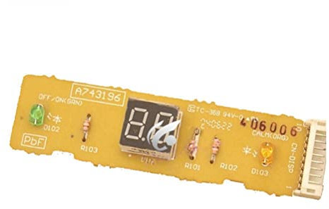 Placa base para aire acondicionado A743196 Panel de control remoto Tablero de visualización