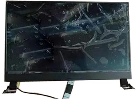 RTDPART Módulo LCD portátil para (Pantalla LCD + Cubierta + Bisel Frontal + Cable + bisagra) para Gigabyte para AORUS 15P XC 5RA750A-T00100-005, Kit de Panel RP75XA OLED Negro.