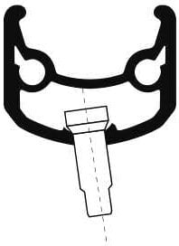 Ryde Felge Andra 40 27,5 650B / 584 x 25C Aluminium 36 Loch Disc 14G schwarz