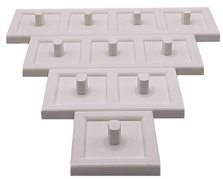 Electric Toothbrush Stand Compatible with Major Brands, Including Drip Tray (White, Single)