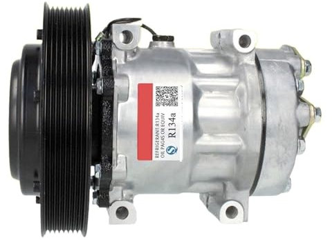 ULLiaN Compresor de Aire Acondicionado Sanden 7H15 7S15 709 SD709 SD7H15, Compatible con camión Volvo 24V 20587125 85000458 8500458 84094705 SANDEN 4324 4326 4134