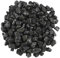 Galets naturels Jardin Fleur Bonsaï Petit Pot Plante Succulente Pierres Aquarium Gravier Extérieur Décoratif Succulent Vase-5-8mm-Noir (100g)