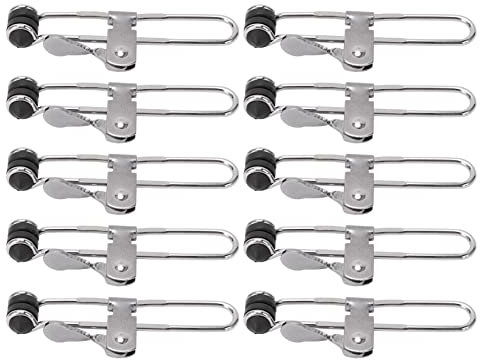 Gearwell Clips de Fixation Plafond 10PCS, Pinces à Levier pour Dalles Suspendues, Pinces plafond pour montage faux plafond DIY