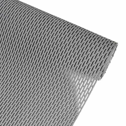 TRAGLO Anti Slip Pool Mat 5mm Thick PVC Drainage Mat Commercial Waterproof Bathroom Floor Mat for Outdoor Indoor Restaurant Kitchen(Grey,0.9x3m)