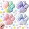 Fidget Toys, Anti Stress Spielzeug, 4 Stück Katzenpfoten Fidget Toy Set, Handgefertigter Stress Spielzeug Silikon Cat Paw Fidgets, Stressabbau Für Jungen Und Mädchen Geschenk