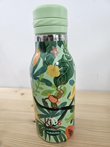 Neavita kids bottle thermos verde 400ml