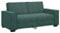 vidaXL 2-Sitzer-Sofa Dunkelgrün 140 cm Samt