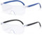 HAMKU 300% Vergrößerungsbrille, Lupenbrille, Lupenbrille Für Brillenträger Brillenlupe Brillenträger Leselupe Für Brillenlupe Lupenbrille 300 Vergrößerung Für Naharbeit, Lesen, Nähen, 2 Stück