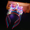 Sunshine smile 6 Pcs Blinkende Krone Haarreif,Leuchtender Haarreif,Kopfschmuck Leuchtend,Leuchtkranz Haare,Lichterkette Haare Schlager,Haarreifen Beleuchtet Party