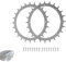 Chuancheng Estacas antideslizantes para cortacésped Gardena R38Li, R40Li, R45Li, R50Li, R70Li, R80Li, R80Li, para Husqvarna 305 308 105 (hasta 2015), estabilidad mejorada, 2 picos antideslizantes, 16