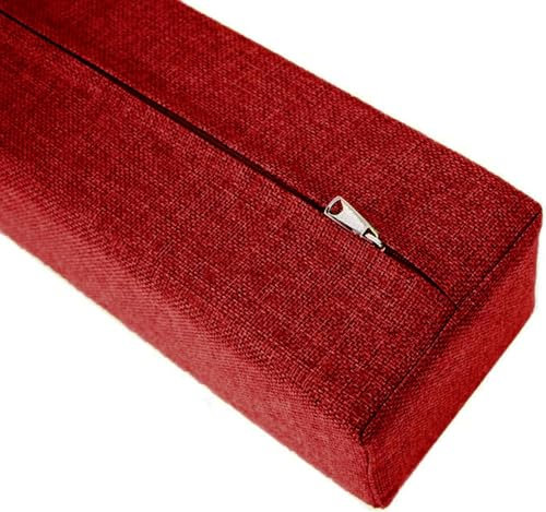 Einzel-/Doppelbett Lückenfüllkissen, langer Bettfüller, Trenner, rechteckiges Kopfteil-Matratzenfüller, Matratzenkomfortkissen, Kopfteilkissen (#11, 140 x 10 x 25 cm)