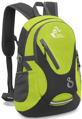 flintronic Kleiner Wanderrucksack, Leichte Wasserdichte Rucksack, Ultraleicht Wanderrucksack, Outdoor Sport Reise Tagesrucksack, Damen Herren Daypack für Camping Klettern/Outdoor Wandern (Grün)