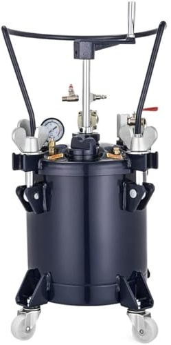 10L 30L pression peinture Pot réservoir pistolet pulvérisateur régulateur de pression manuel Auto Air mélange agitateur for peinture industrielle(10L Manual)
