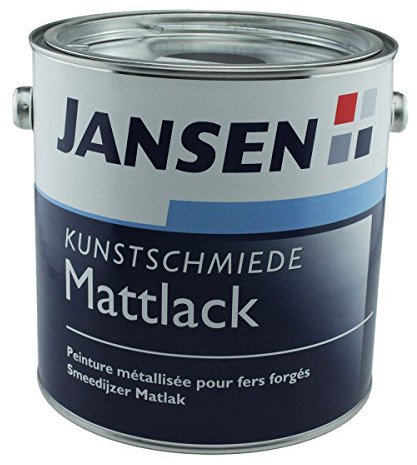 Jansen Kunstschmiede Mattlack Schwarz 2,5 Liter