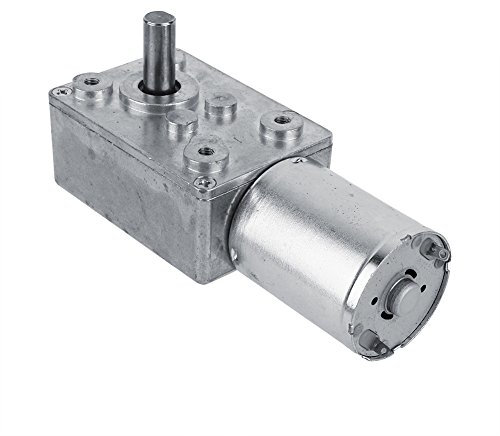 DC 12V 100RPM Schneckengetriebe Motor Reversible High Turbo Getriebemotor Metall Reducer Getriebe