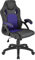 Juskys Racing Schreibtischstuhl Montreal ergonomisch höhenverstellbar & gepolstert 120 kg belastbar Bürostuhl Drehstuhl PC Gaming Stuhl - violett