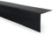 Quest PVC Winkelprofil Kunststoff Selbstklebend Kantenschutz Eckenschutz Eckleiste Winkelleiste, 35x35mm, 150cm, schwarz