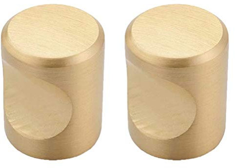 Creatwls 2 Stück Kabinett Kupfer Türknöpfe Moebelgriffe Schubladengriffe Schublade Knöpfe Türknauf Türknopf Schrankknopf Schminktisch Knöpfe