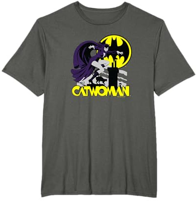 Batman Catwoman Rooftop Cat T-Shirt