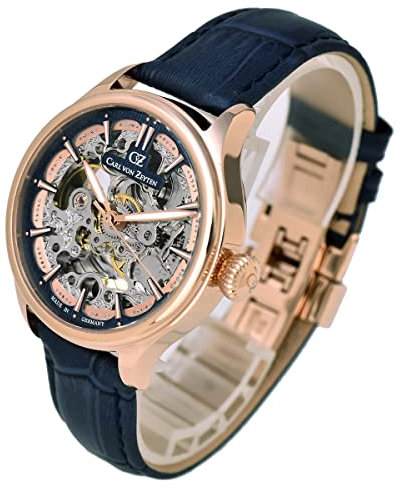 Herrenuhr Original NEU Carl von Zeyten -Horbach- CVZ0072RBLS