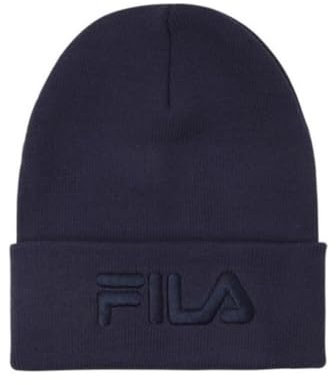FILA Unisex BUKOBA Slouchy with Tonal Logo Beanie-Mütze, Medieval Blue, Einheitsgröße
