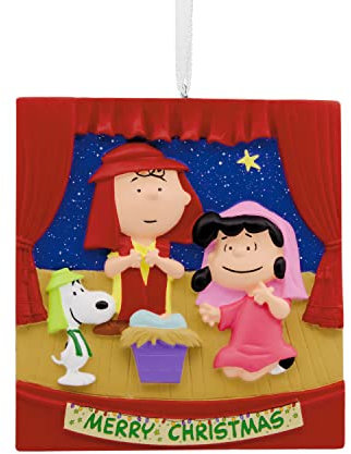 Hallmark Peanuts Gang Weihnachtskrippe Weihnachtsschmuck