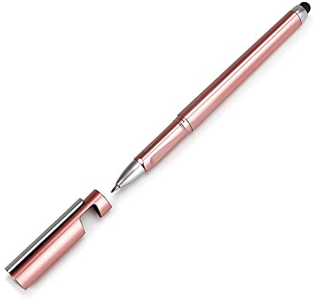 MARMODAY Stylet capacitif à pointe disque pour téléphone portable et tablette tactile Rose