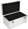 Bewinner Hard Drive Box, Hard Disk Storage Case with 10 Disk Bays, Shockproof HDD Storage Box Suitcase with Security Lock for 3.5in Hard Drives