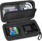 Schutzhülle kompatibel mit Texas Instruments TI-Nspire CX II/TI Nspire CX/TI-NSPIRE CX-II T CAS/HP Prime Color Graphing Calculator, Aufbewahrungshalter für USB-Kabel, Stifte, mehr (nur Box), Schwarz