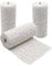 Plaster Cloth Bandages 3 Rolls 15cm x 460cm White Plaster Cloth Gauze Bandage Rolls 6 Inch for Craft Belly Cast Mask Making Art Belly Casting