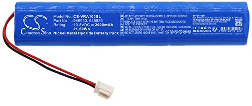 Cameron Sino Batterie de rechange pour volet roulant solaire FitVelux, volet roulant solaire, moteur SSL solaire avec