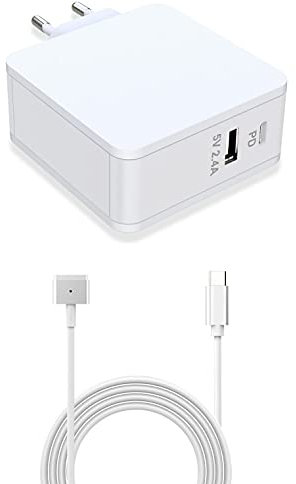CoreParts Ersatzteil Power Adapter for MacBook 45W 14.8V 3A Plug: Magsafe 2, MBXAP-AC0030