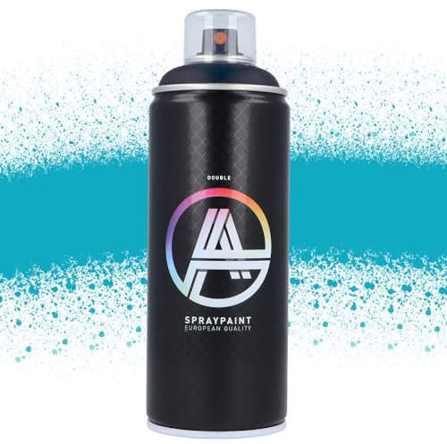 Double A Spraypaint Sprühdose 400ml Sprühfarbe Acryllack Sprühlack matt hochdeckend DIY Kunststoff Metall Möbel Deko (DA-208 Arctic)