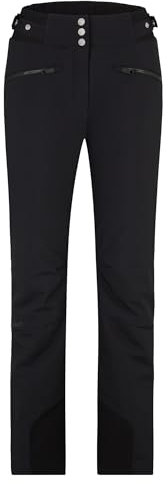 Ziener Damen TILLA Ski-Hose/Schnee-Hose | atmungsaktiv, wasserdicht, Primaloft, Black, 38