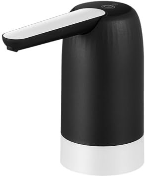 siduytin Elektrische Wasser Gallonen Pumpe, Wasserpumpe, automatischer Spender und geräuscharmer Wasseranschluss stören die Öffentlichkeit Nicht. Ist, Schwarz
